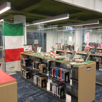 Italian-American Heritage Month display