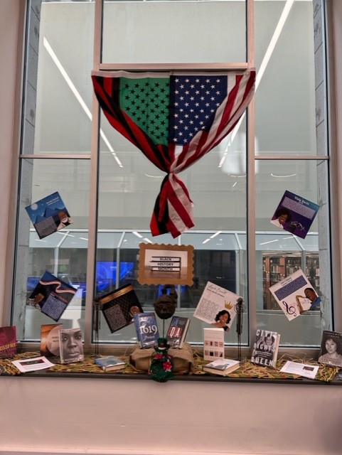 Black History Month Flag Display