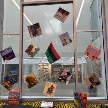 Black History Month window display