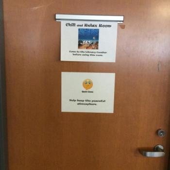 NERC Chill Room Door