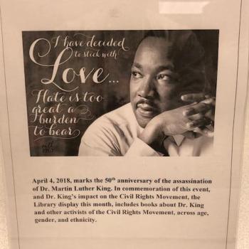 April 4, 2018 - 50th Anniversary of MLK death