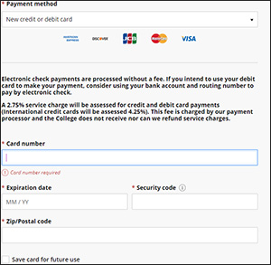 Choose Payment Method