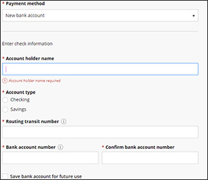 Choose Payment Method