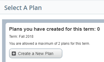 Create up to two plans per term.