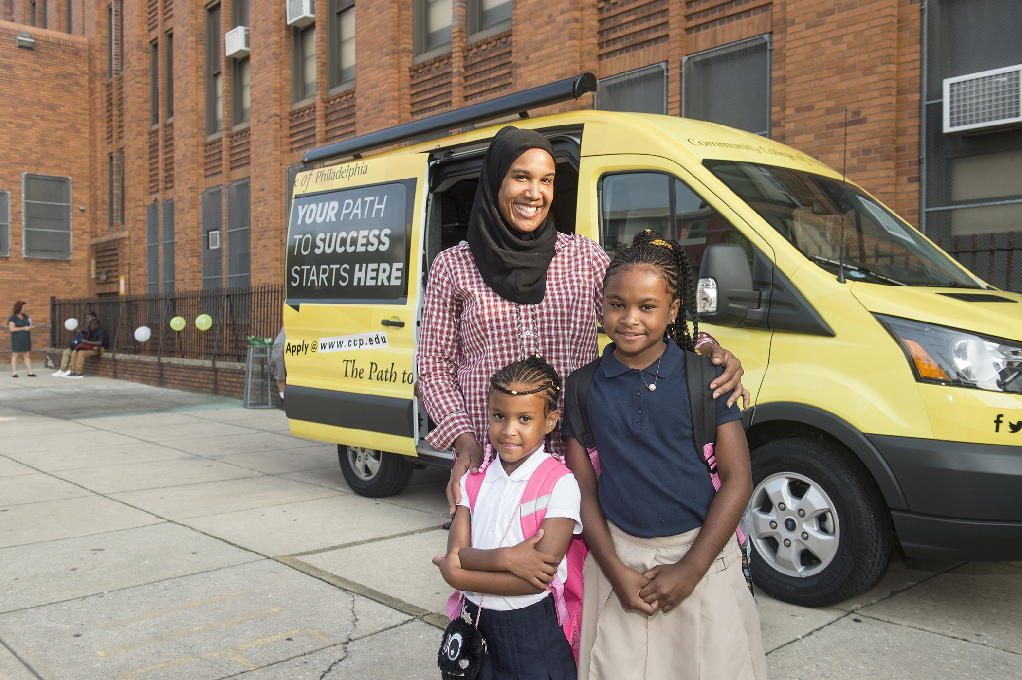 Backpack Delivery And Spring Garden School Opening Community