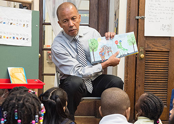 Spring Garden School Book Reading