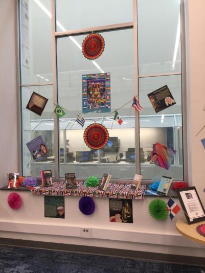 Hispanic Heritage Month Window Display