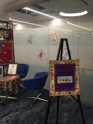 National Book Lovers Day display