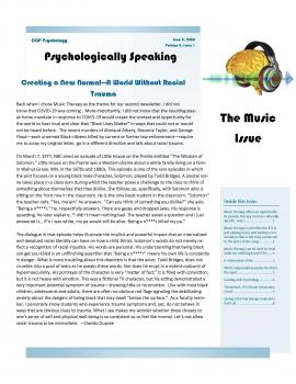 Link to .pdf of Psychologically Speaking, the newsletter of the Psychology program of the Community College of Philadelphia students