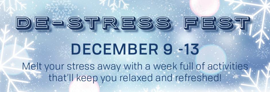 De-Stress Fest De-Stress Fest 2019