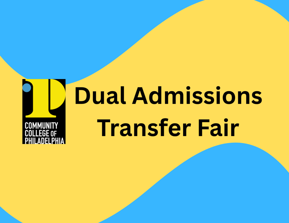 Banner with CCP Logo and words Dual Admissions Transfer Fair
