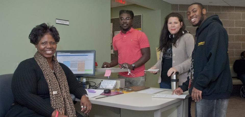 Reception are for the Center on Disability