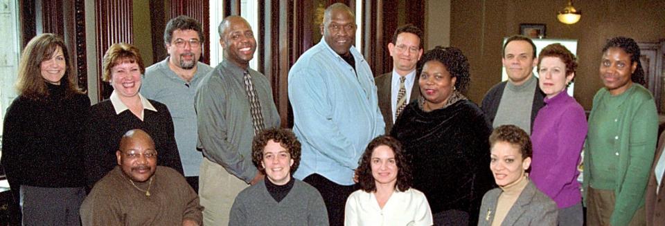 group photograph of participants in past leadership institute