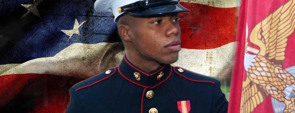 Veteran Student in Military uniform